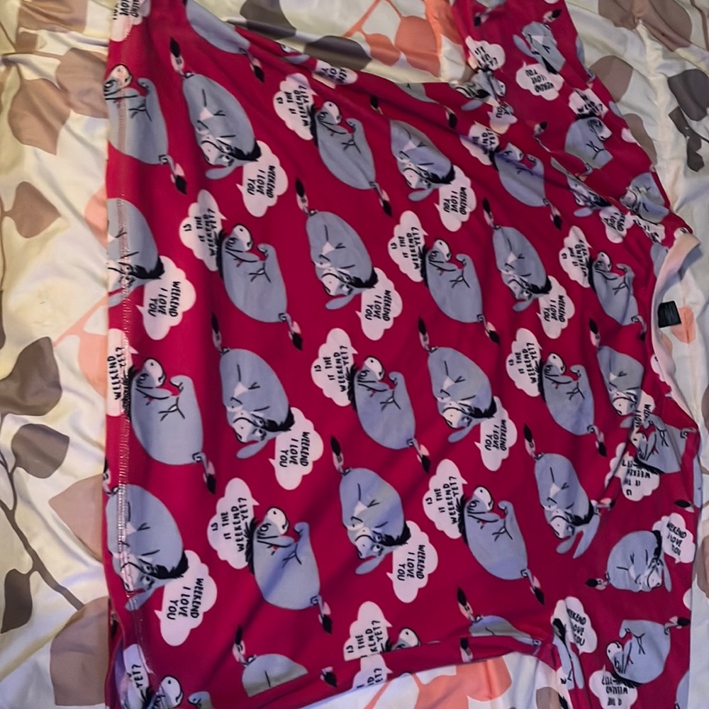 Kids Eeyore Pj shirt